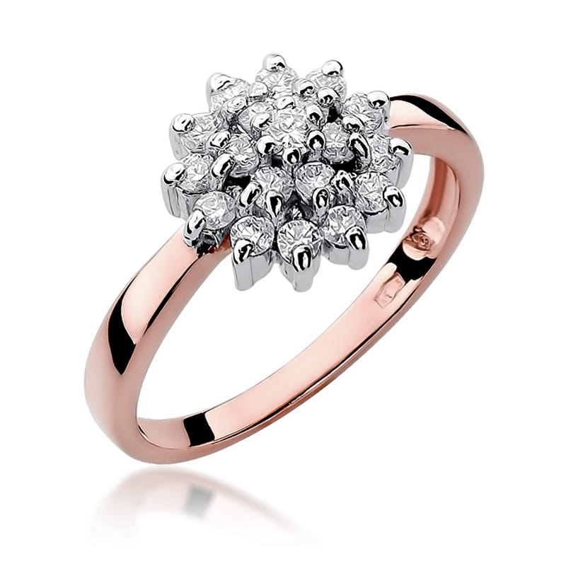 Inel Aur 14K cu Diamante Naturale 0.40 ct, imaginea 8 din 11