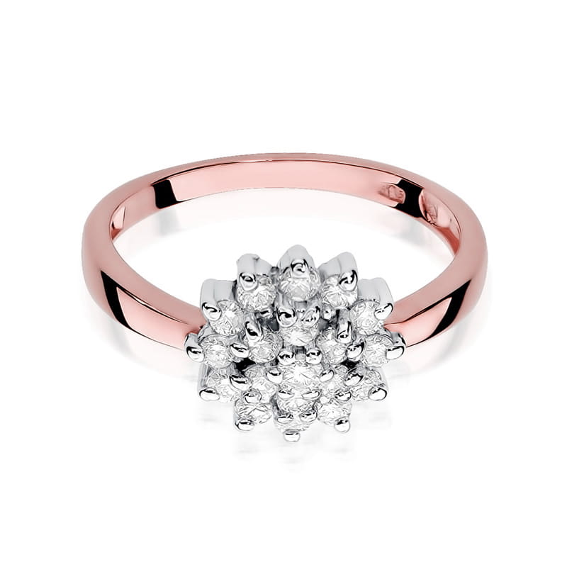 Inel Aur 14K cu Diamante Naturale 0.40 ct, imaginea 9 din 11