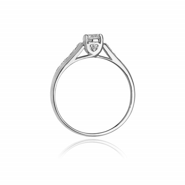 Inel Aur 14K cu Diamante Naturale 0.33 ct, imaginea 3 din 11