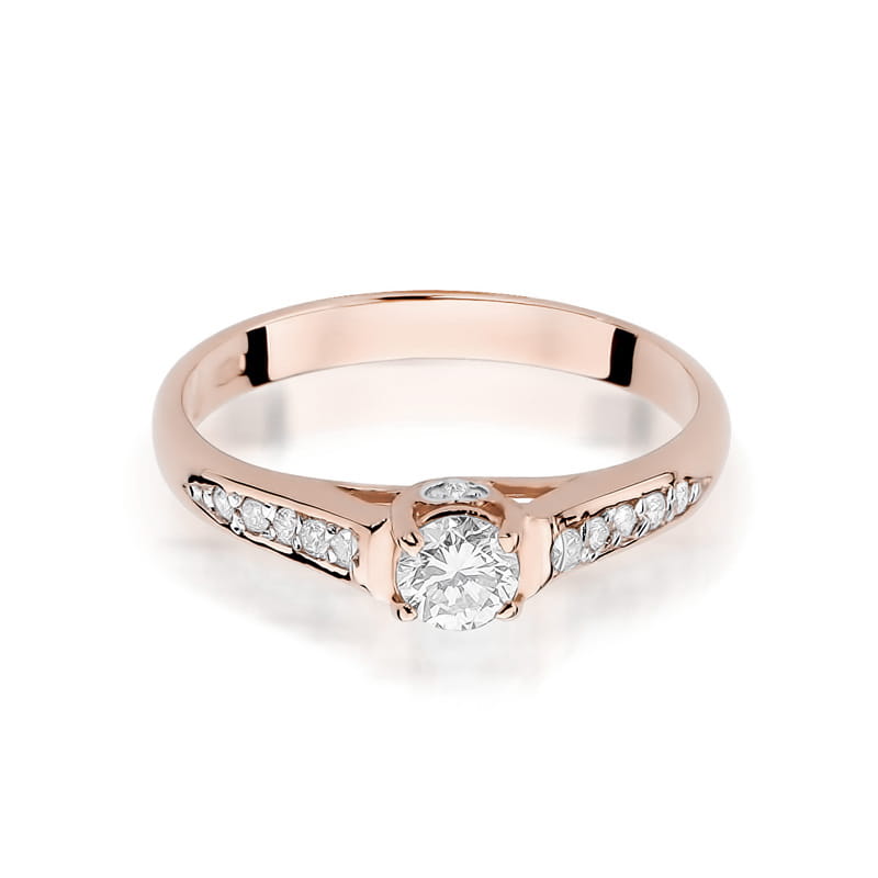 Inel Aur 14K cu Diamante Naturale 0.33 ct, imaginea 9 din 11