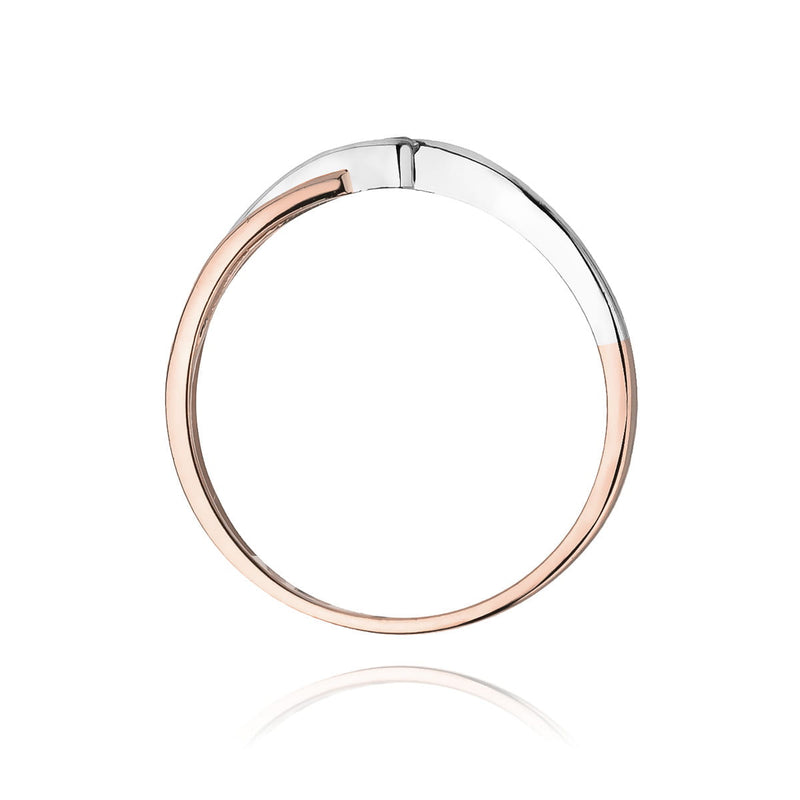 Inel Aur 14K cu Diamant Natural 0.04 ct, imaginea 10 din 11