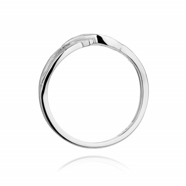 Inel Aur 14K cu Diamante Naturale 0.02 ct, imaginea 6 din 11