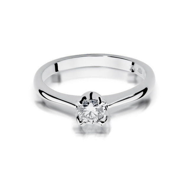 Inel Aur 14K cu Diamant Natural 0.30 ct, imaginea 5 din 10
