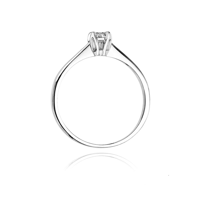 Inel Aur 14K cu Diamant Natural 0.30 ct, imaginea 6 din 10