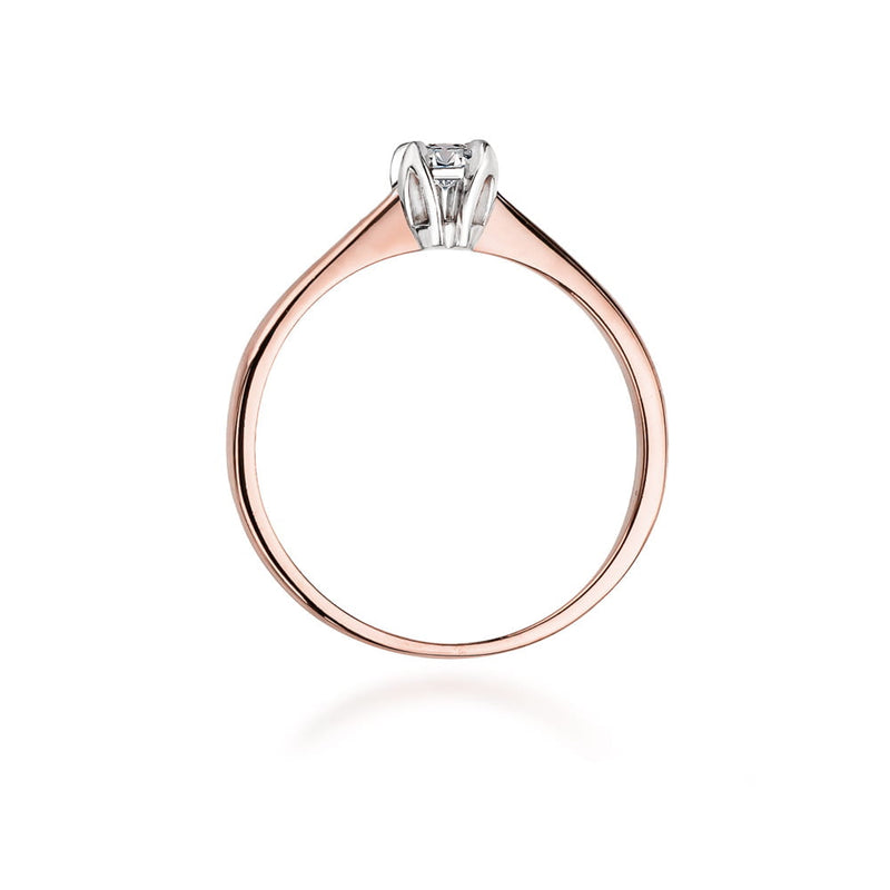 Inel Aur 14K cu Diamant Natural 0.30 ct, imaginea 10 din 10