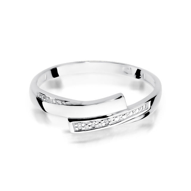 Inel Aur 14K cu Diamante Naturale 0.02 ct, imaginea 5 din 11