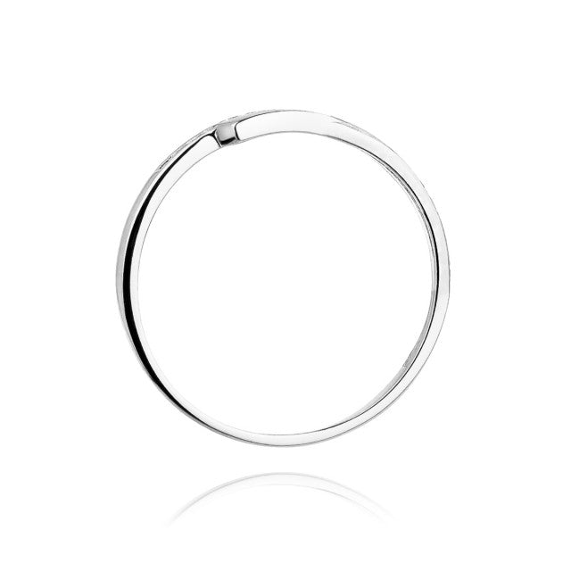 Inel Aur 14K cu Diamante Naturale 0.02 ct, imaginea 6 din 11