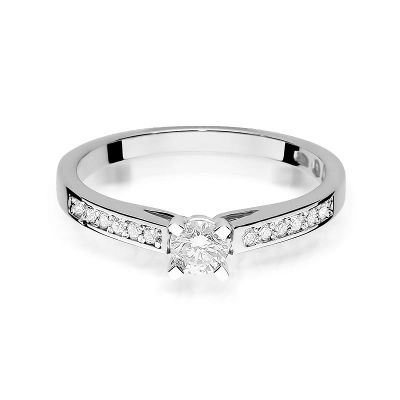 Inel Aur 14K cu Diamante Naturale 0.36 ct, imaginea 10 din 12
