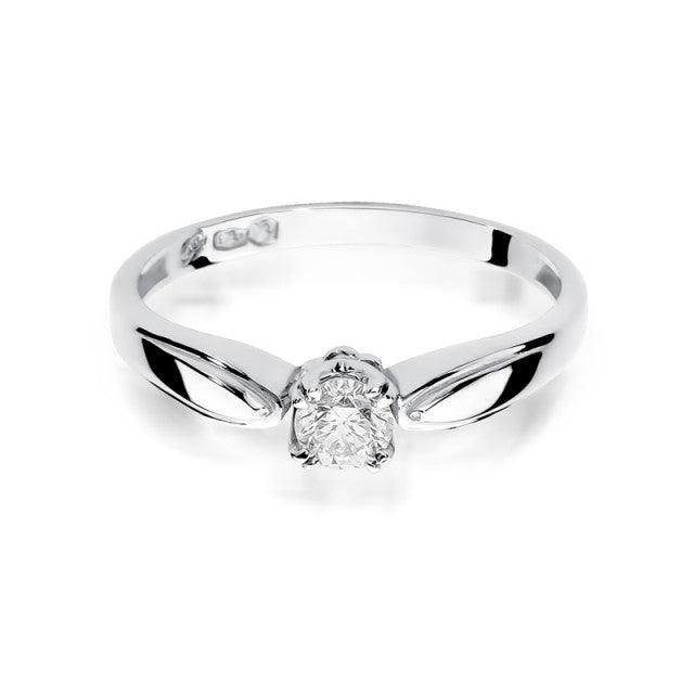 Inel Aur 14K cu Diamant Natural 0.24 ct, imaginea 5 din 11