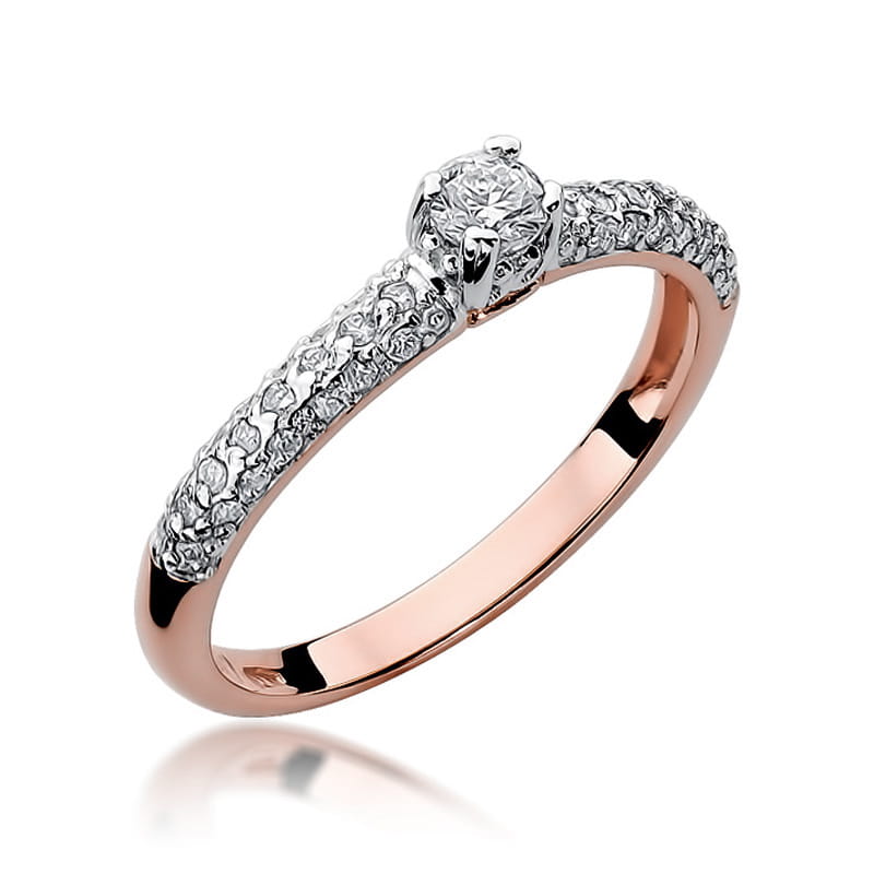 Inel Aur 14K cu Diamante Naturale 0.36 ct, imaginea 8 din 11