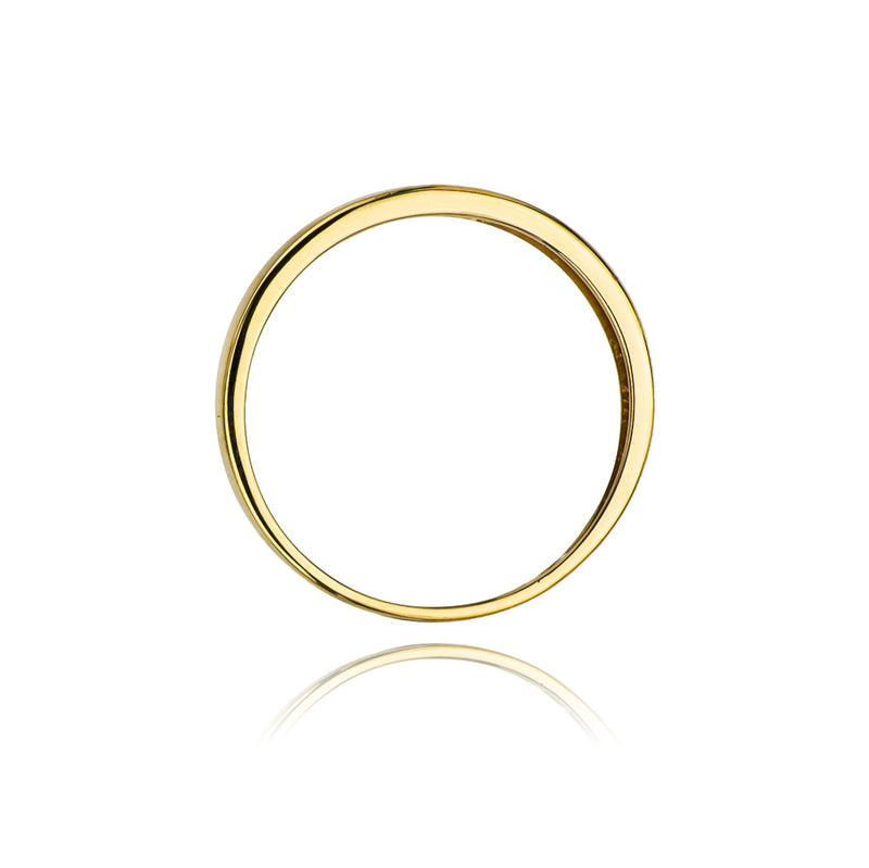 Inel Aur 14K cu Diamante Naturale 0.03 ct, imaginea 3 din 11