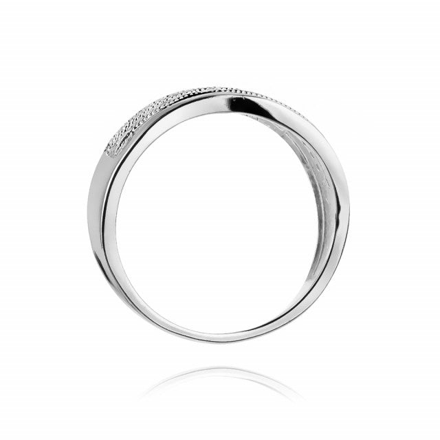 Inel Aur 14K cu Diamante Naturale 0.18 ct, imaginea 6 din 11