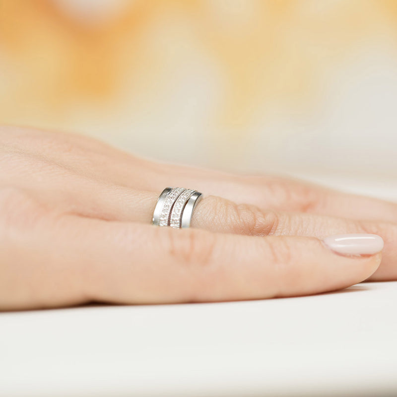 Inel Aur 14K cu Diamante Naturale 0.18 ct, imaginea 8 din 11