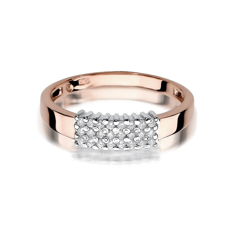 Inel Aur 14K cu Diamante Naturale 0.21 ct, imaginea 11 din 13