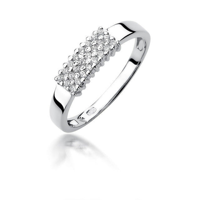 Inel Aur 14K cu Diamante Naturale 0.21 ct, imaginea 4 din 13