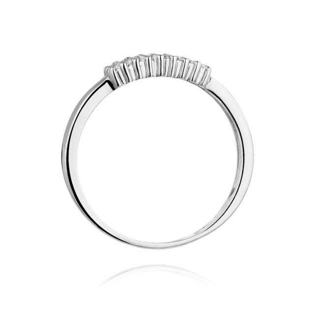 Inel Aur 14K cu Diamante Naturale 0.21 ct, imaginea 6 din 13