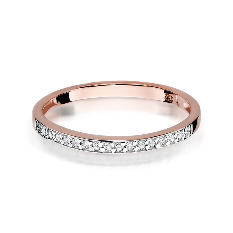 Inel Aur 14K cu Diamante Naturale 0.09 ct, imaginea 9 din 10