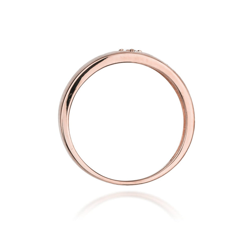 Inel Aur 14K cu Diamant Natural 0.10 ct, imaginea 10 din 11