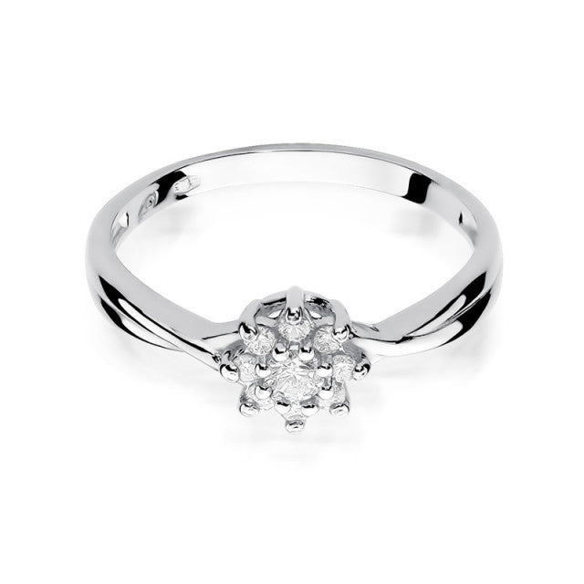 Inel Aur 14K cu Diamante Naturale 0.22 ct, imaginea 5 din 11