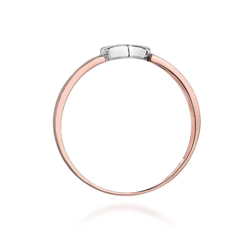 Inel Aur 14K cu Diamante Naturale 0.04 ct, imaginea 10 din 11