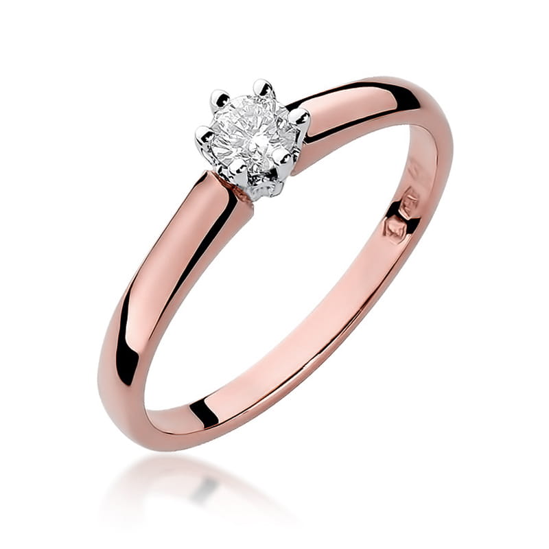Inel Aur 14K cu Diamant Natural 0.20 ct, imaginea 8 din 11
