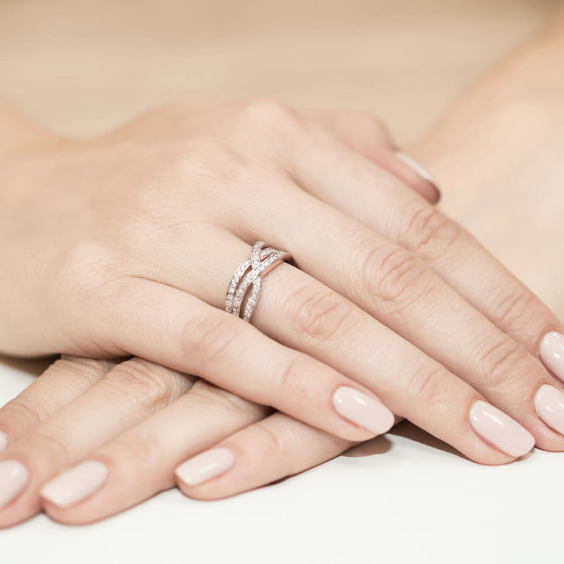 Inel Aur 14K cu Diamante Naturale 0.27 ct, imaginea 11 din 11