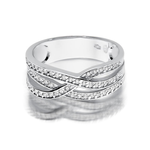 Inel Aur 14K cu Diamante Naturale 0.27 ct, imaginea 5 din 11
