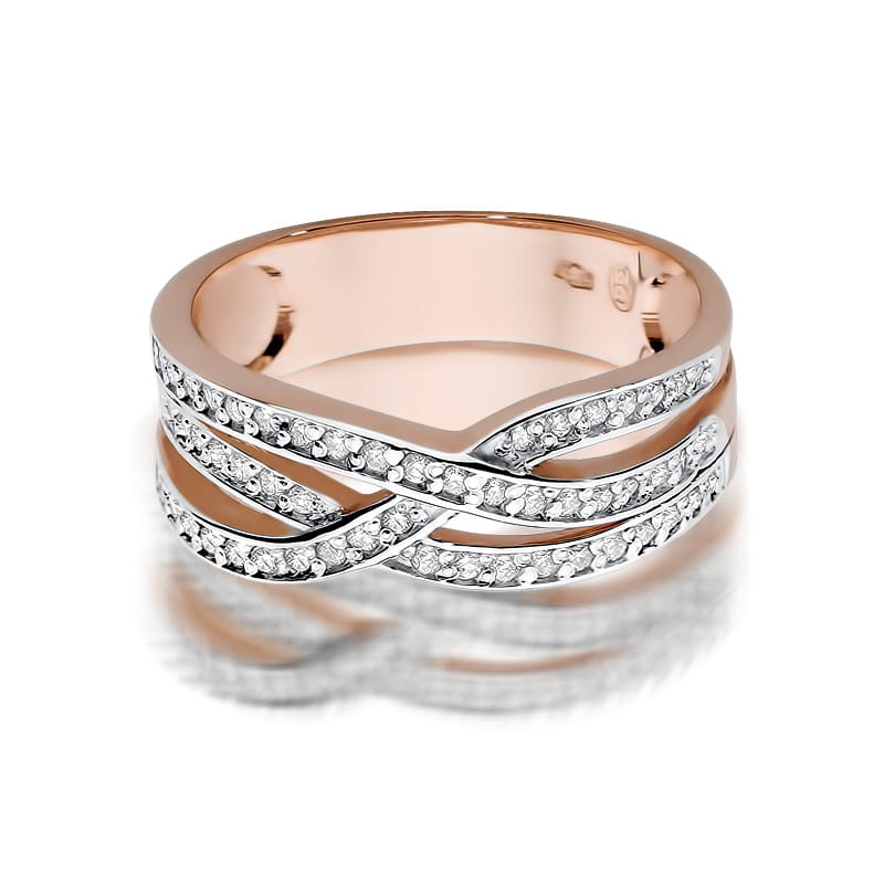 Inel Aur 14K cu Diamante Naturale 0.27 ct, imaginea 9 din 11