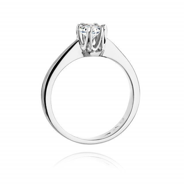 Inel Aur 14K cu Diamant Natural 0.30 ct, imaginea 6 din 11