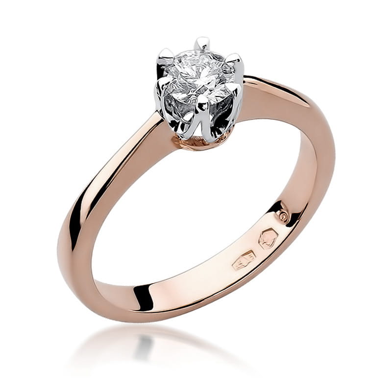Inel Aur 14K cu Diamant Natural 0.30 ct, imaginea 8 din 11