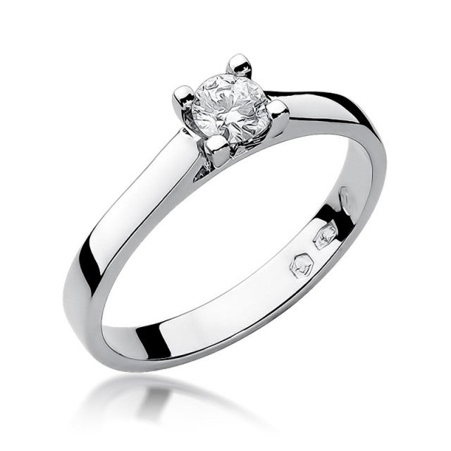Inel Aur 14K cu Diamant Natural 0.25 ct, imaginea 4 din 11