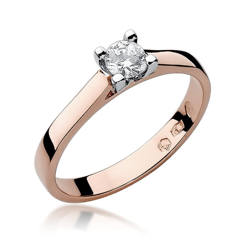 Inel Aur 14K cu Diamant Natural 0.25 ct, imaginea 8 din 11