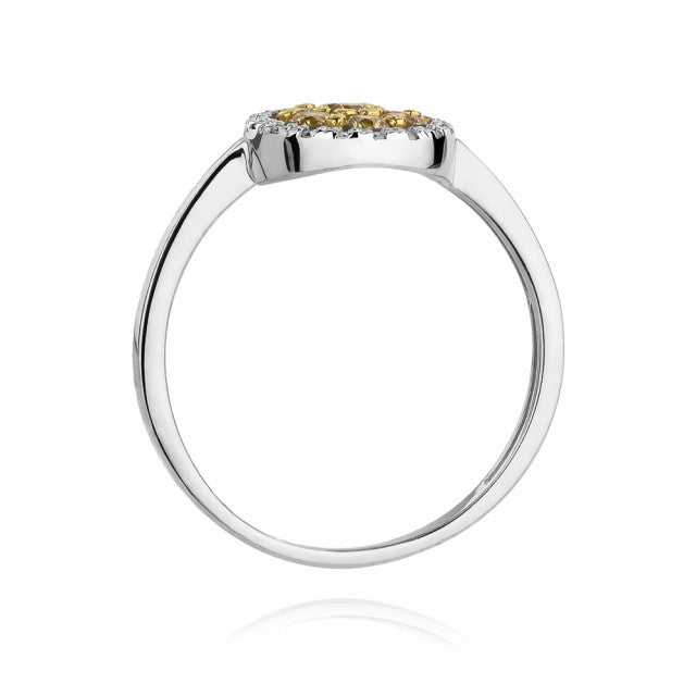 Inel Aur 14K cu Diamante Naturale 0.44 ct, imaginea 7 din 11