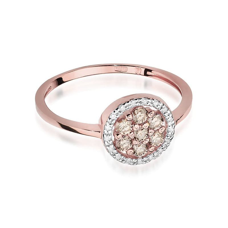 Inel Aur 14K cu Diamante Naturale 0.44 ct, imaginea 9 din 11