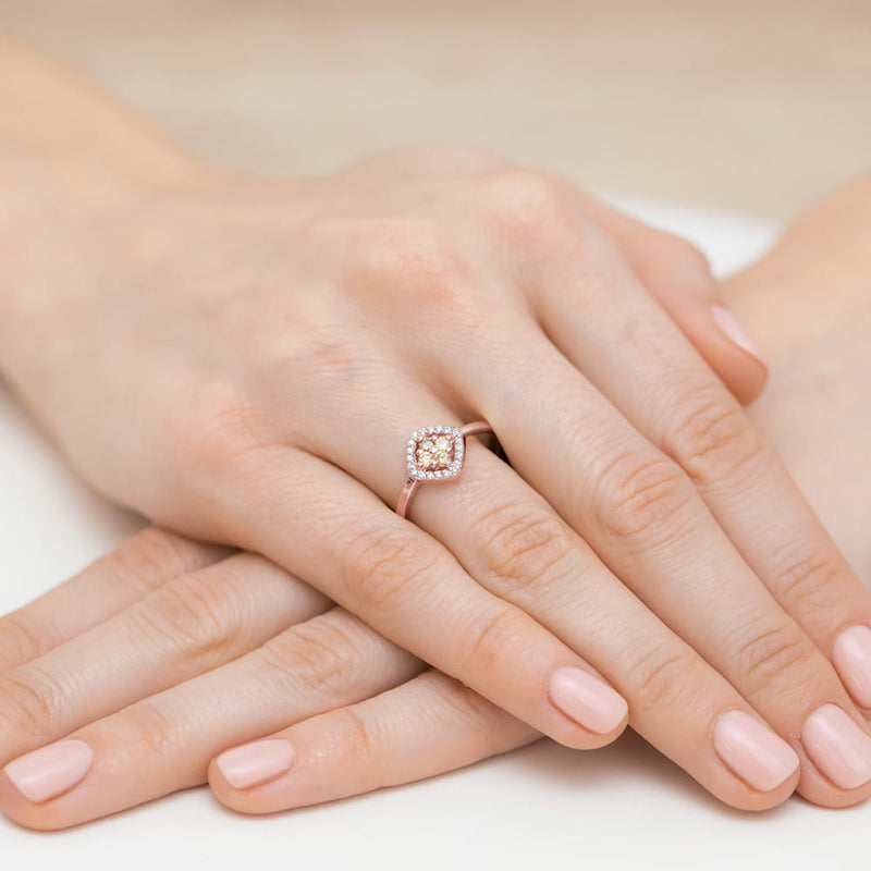 Inel Aur 14K cu Diamante Naturale 0.30 ct, imaginea 11 din 11