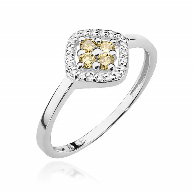 Inel Aur 14K cu Diamante Naturale 0.30 ct, imaginea 5 din 11