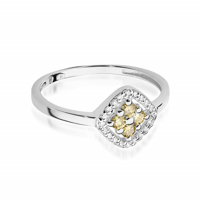 Inel Aur 14K cu Diamante Naturale 0.30 ct, imaginea 6 din 11