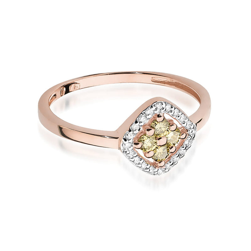 Inel Aur 14K cu Diamante Naturale 0.30 ct, imaginea 9 din 11