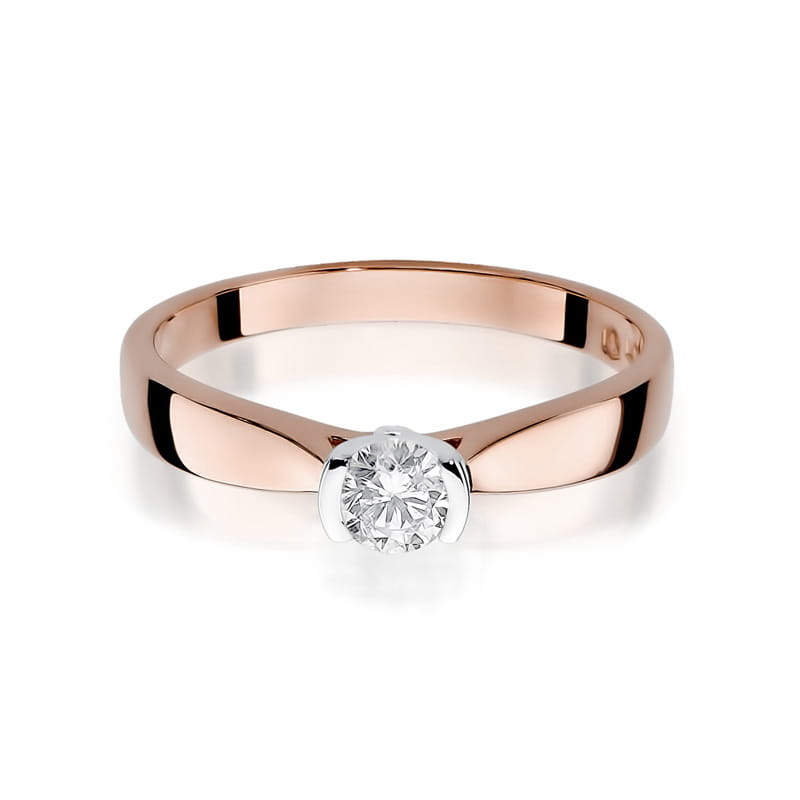 Inel Aur 14K cu Diamant Natural 0.25 ct, imaginea 9 din 11