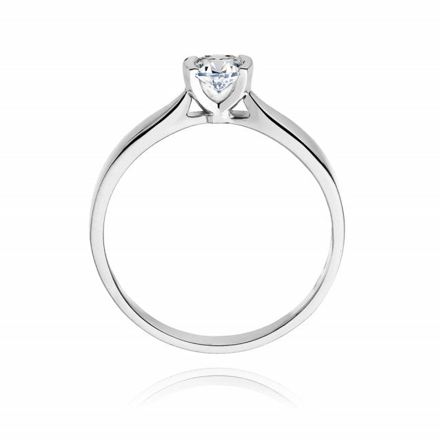 Inel Aur 14K cu Diamant Natural 0.30 ct, imaginea 6 din 11
