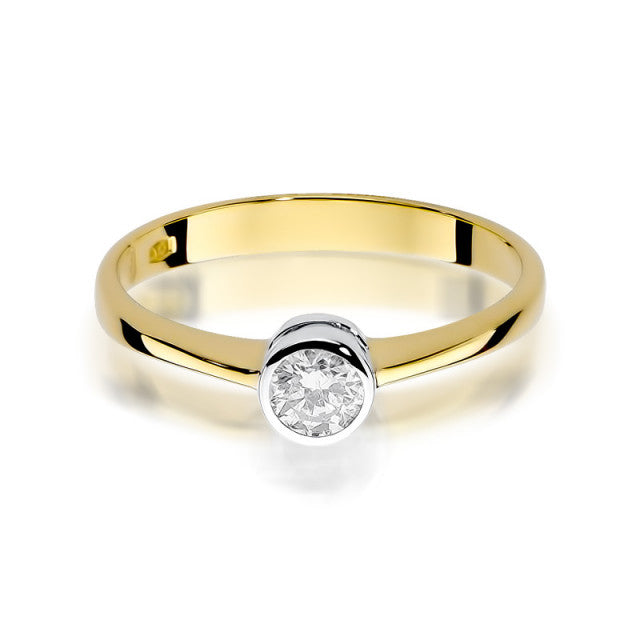 Inel Aur 14K cu Diamant Natural 0.25 ct, imaginea 2 din 10