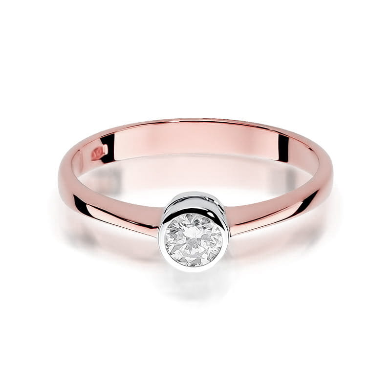 Inel Aur 14K cu Diamant Natural 0.25 ct, imaginea 9 din 10