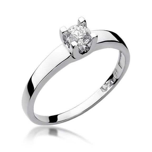 Inel Aur 14K cu Diamant Natural 0.25 ct, imaginea 4 din 11