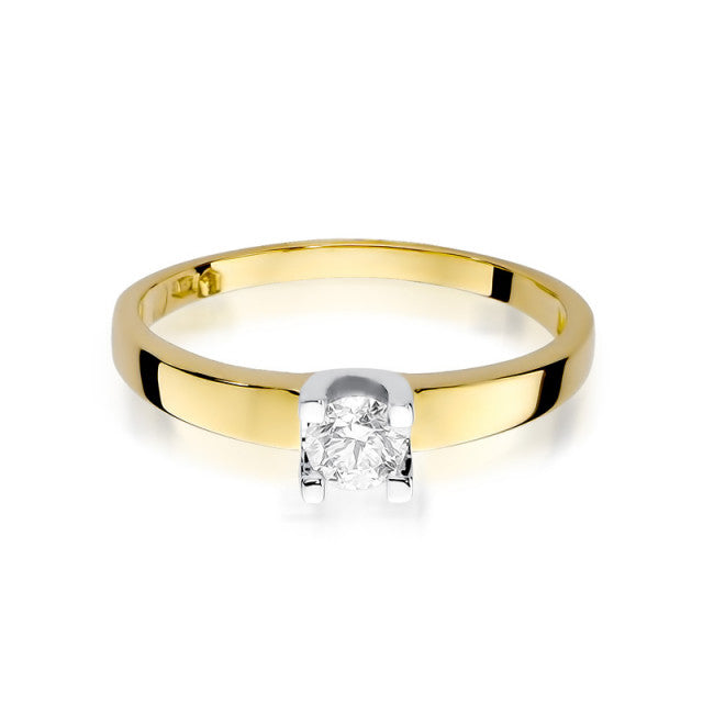 Inel Aur 14K cu Diamant Natural 0.30 ct, imaginea 2 din 11