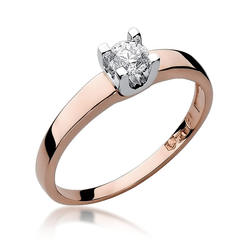 Inel Aur 14K cu Diamant Natural 0.30 ct, imaginea 8 din 11