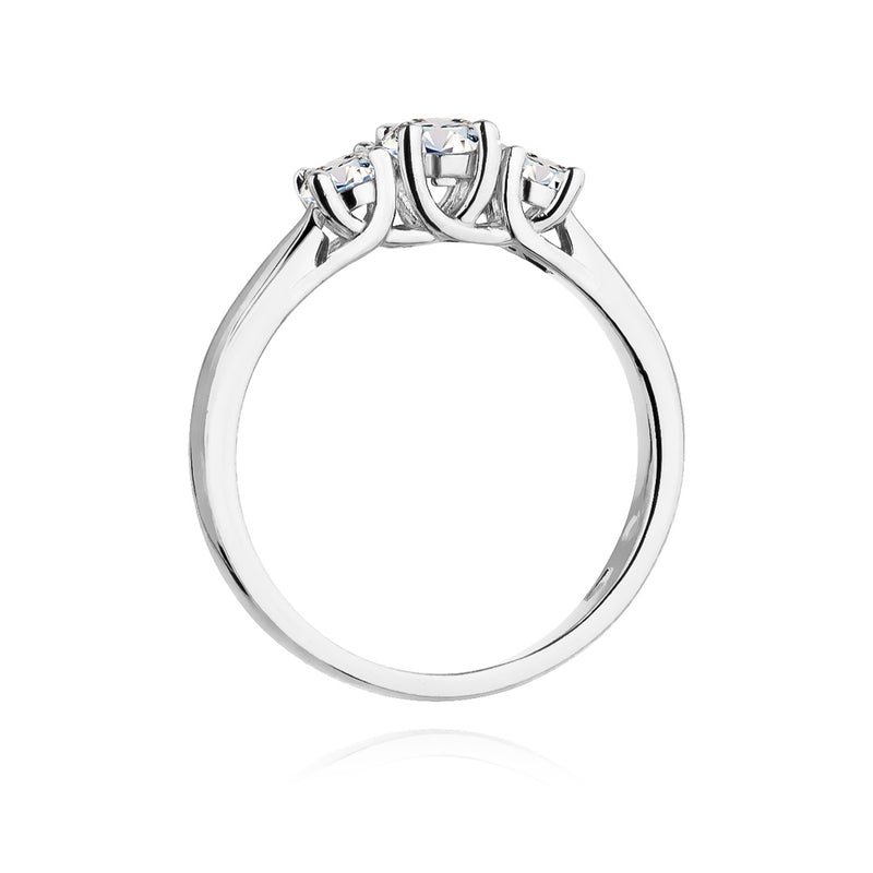 Inel Aur 14K cu Diamante Naturale 0.49 ct, imaginea 7 din 11