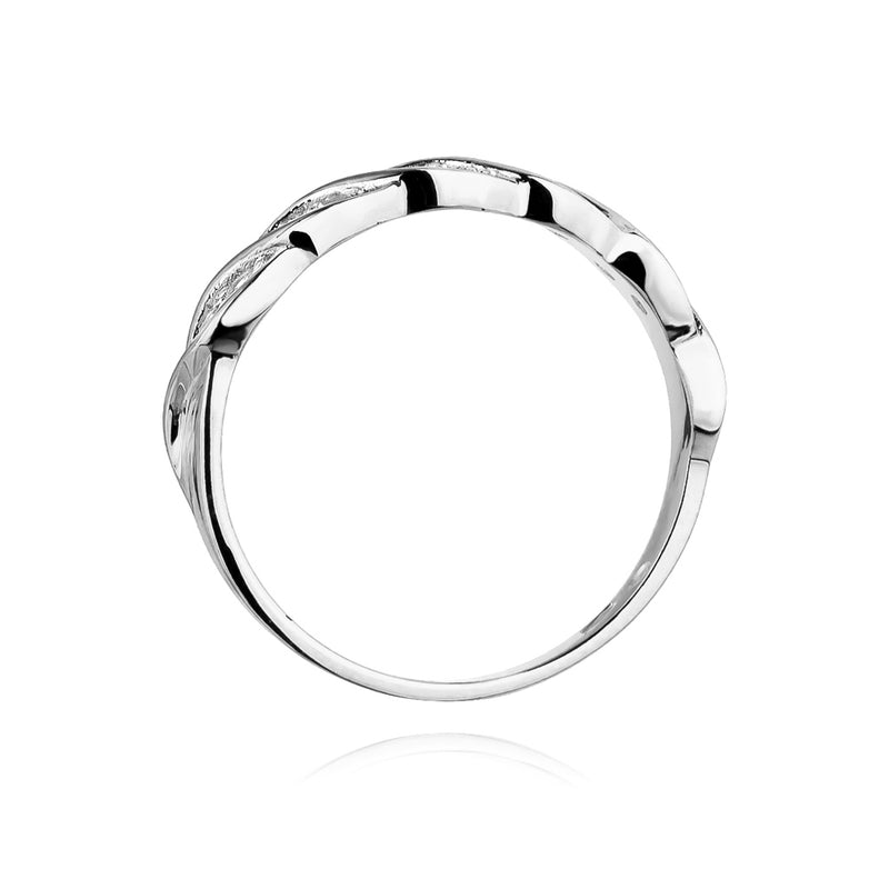 Inel Aur 14K cu Diamante Naturale 0.20 ct, imaginea 6 din 11