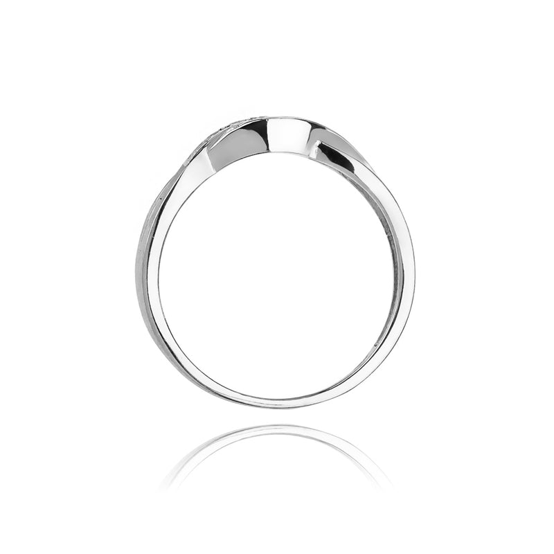 Inel Aur 14K cu Diamante Naturale 0.10 ct, imaginea 6 din 11