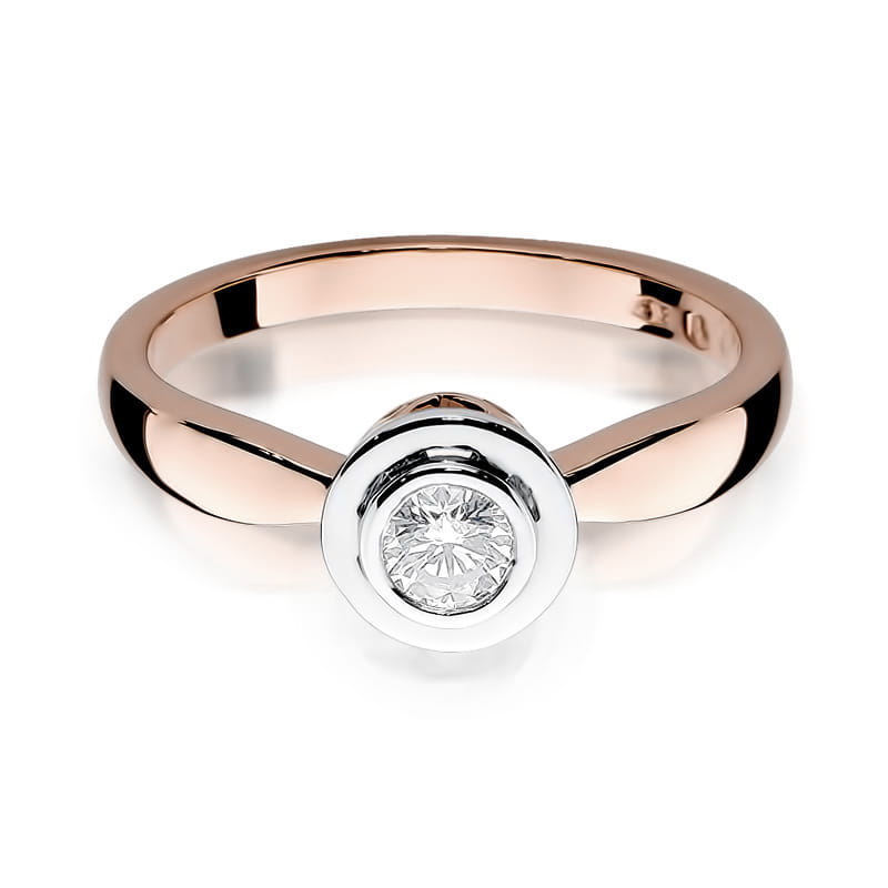 Inel Aur 14K cu Diamant Natural 0.30 ct, imaginea 6 din 11