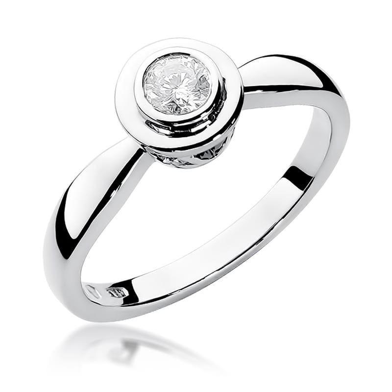Inel Aur 14K cu Diamant Natural 0.30 ct, imaginea 9 din 11